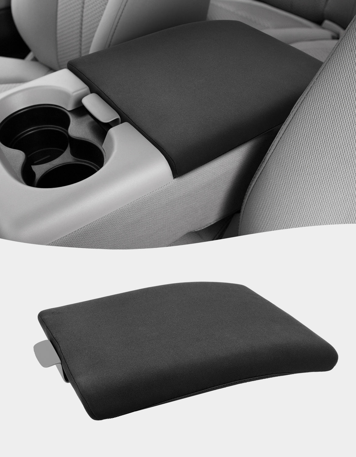 KBH Center Console Armrest Cover for Jump Seat 2004-2010 Ford F150