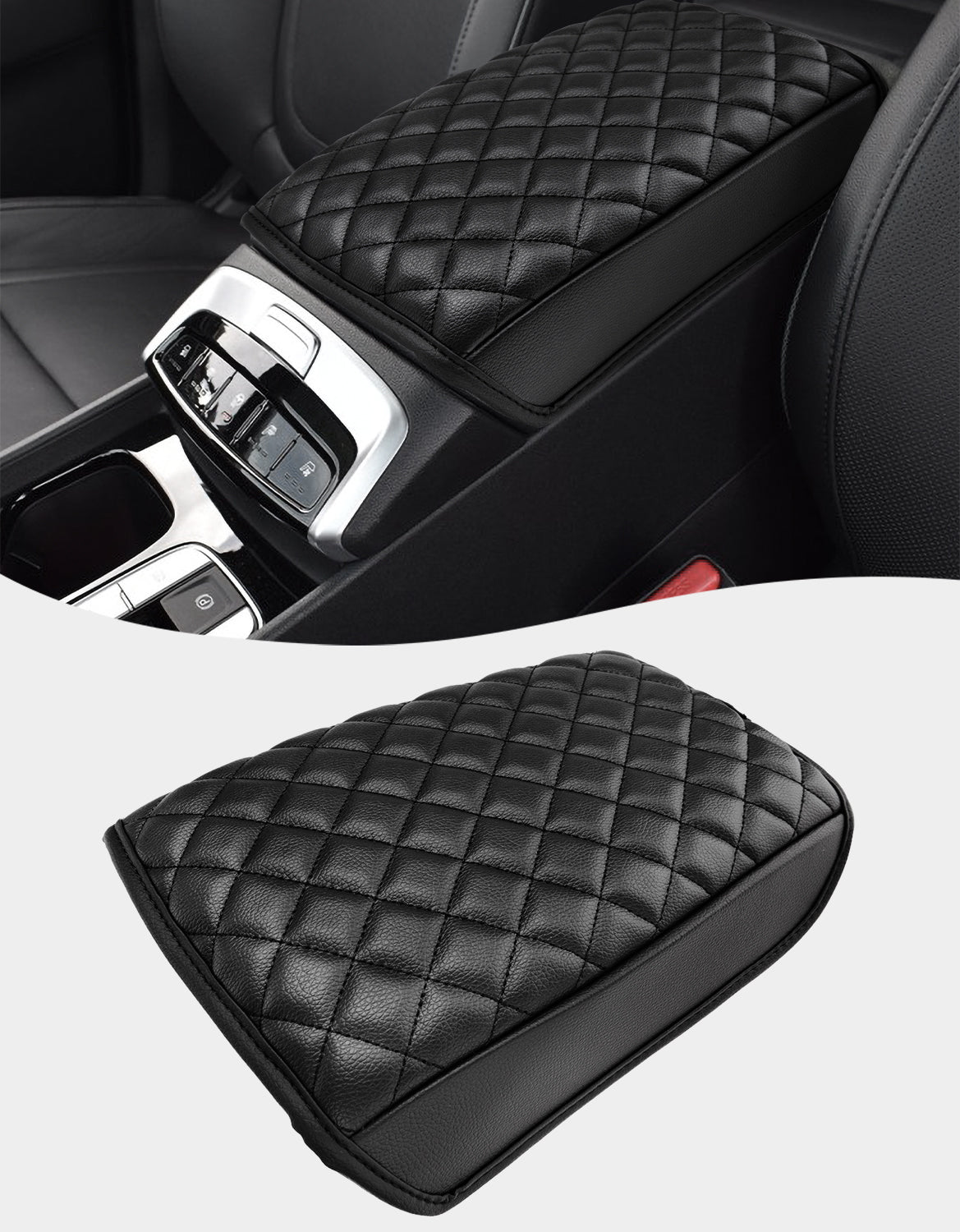 KBH Center Console Armrest Cover for Hyundai Tucson 2022-2024