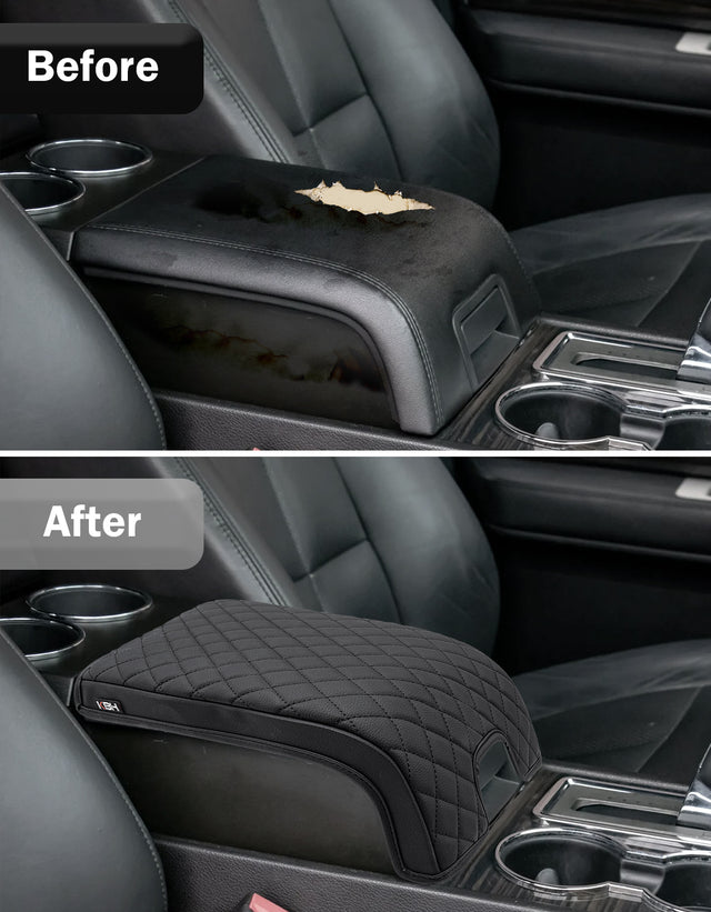 KBH Center Console Armrest Cover Pad for Lincoln Navigator 2007-2014