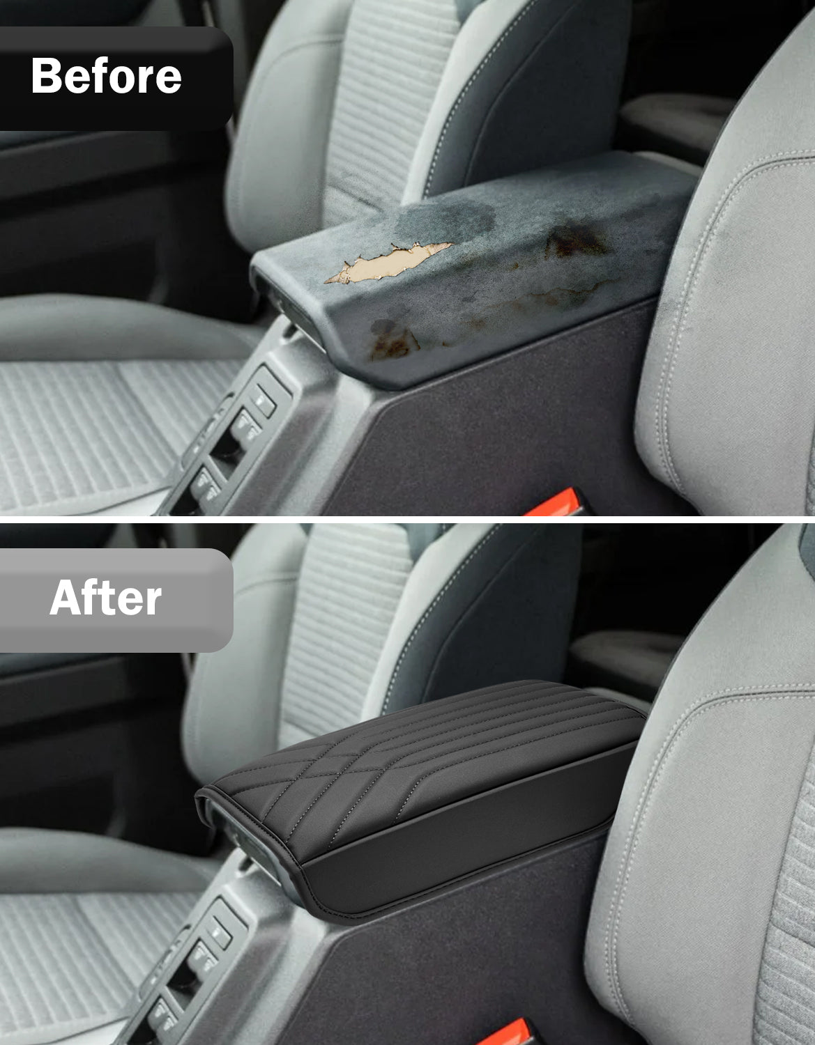 KBH Center Console Armrest Cover Pad for 2021-2026 Ford Bronco