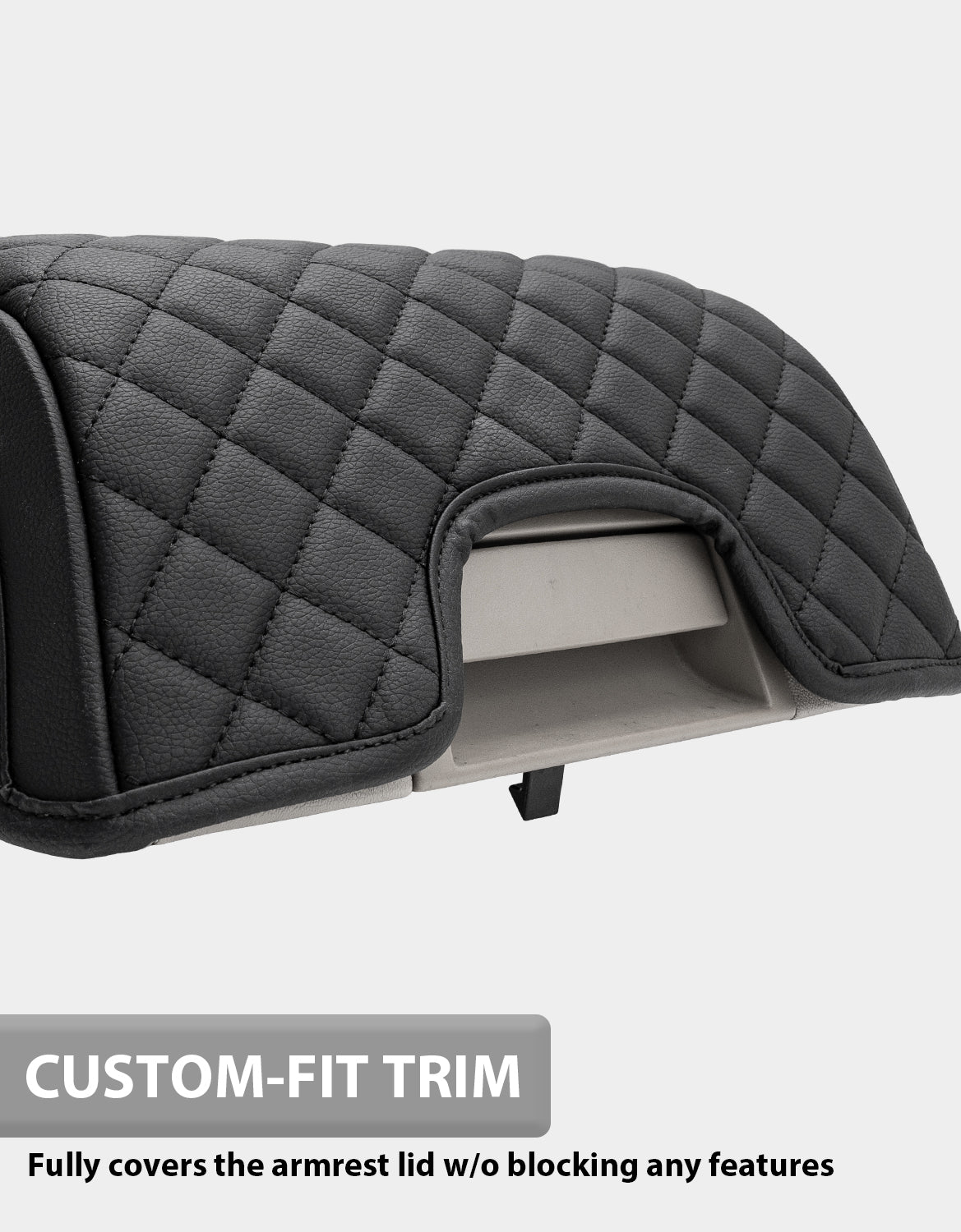 KBH Center Console Armrest Cover Pad for Lincoln Navigator 2007-2014