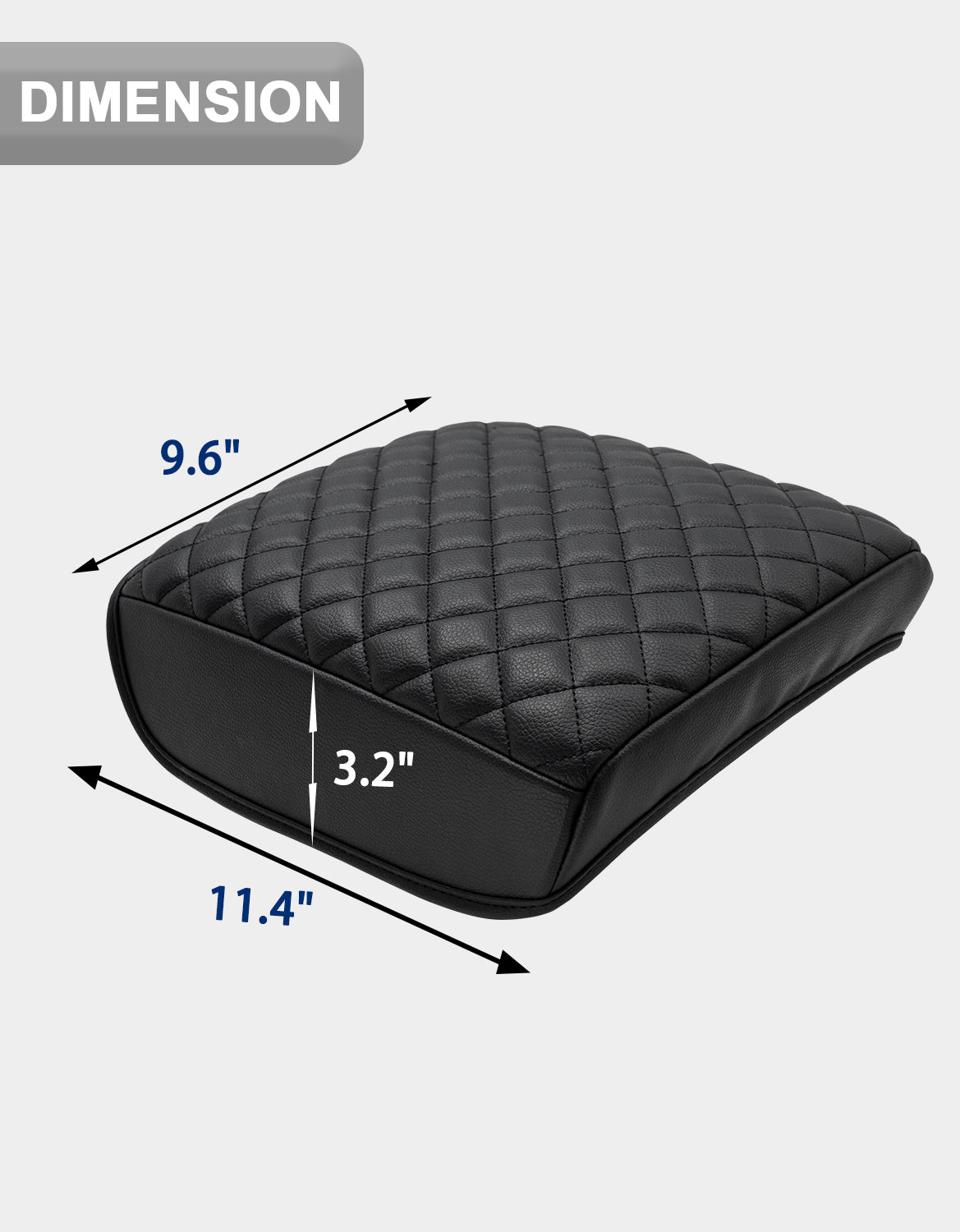 KBH Center Console Armrest Cover Cushion Pad Protector for Honda Ridgeline 2006-2014