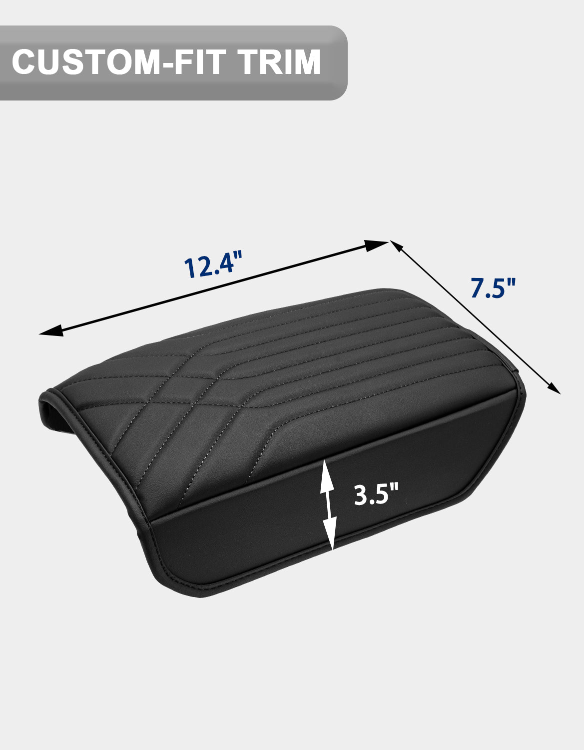 KBH Center Console Armrest Cover Pad for 2021-2026 Ford Bronco