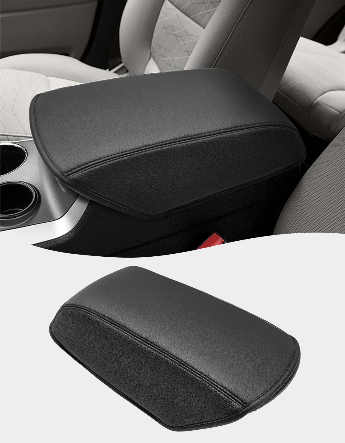 KBH Center Console Armrest Cover for 2011-2019 Ford Explorer
