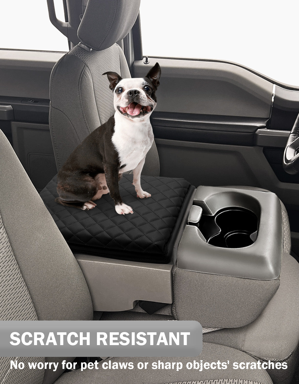 KBH Center Console Armrest Cover Pad for Jump Seat 2004-2010 Ford F150