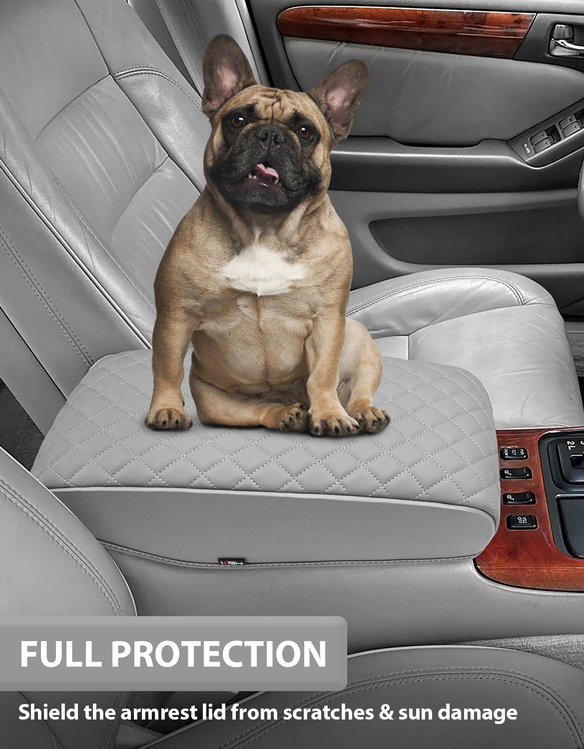 KBH Center Console Armrest Cover Pad for 1998-2005 Lexus GS300 GS400 GS430