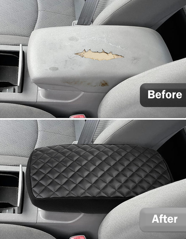 KBH Center Console Armrest Cover Pad Cushion Protector for Toyota Camry 2007-2011