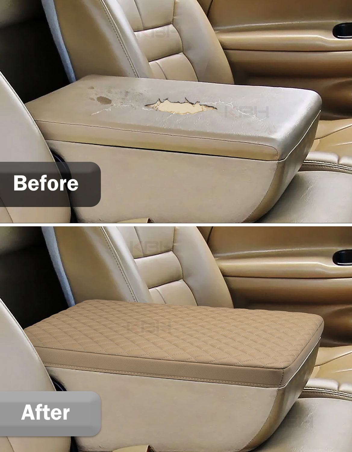 Center Console Armrest Cover for Jump Seat 1994-2001 Dodge Ram 1500 2500 3500