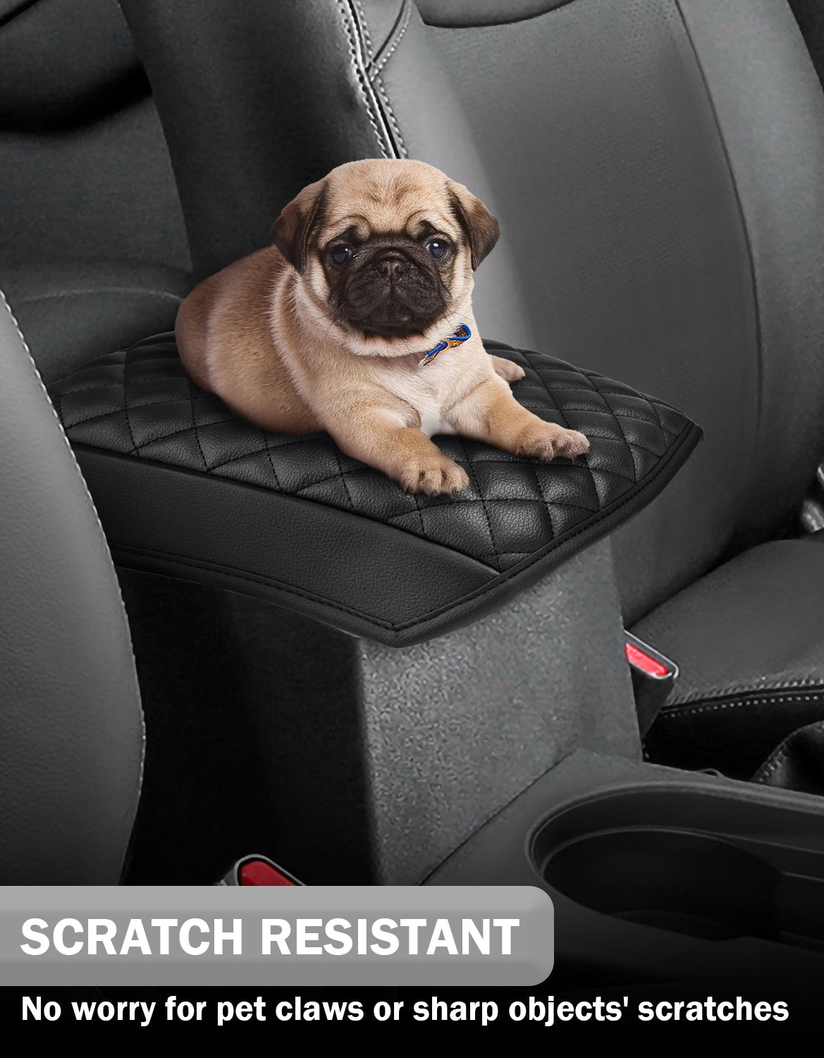 KBH Center Console Cover for 2005-2015 Nissan Xterra, 2005-2021 Nissan Frontier