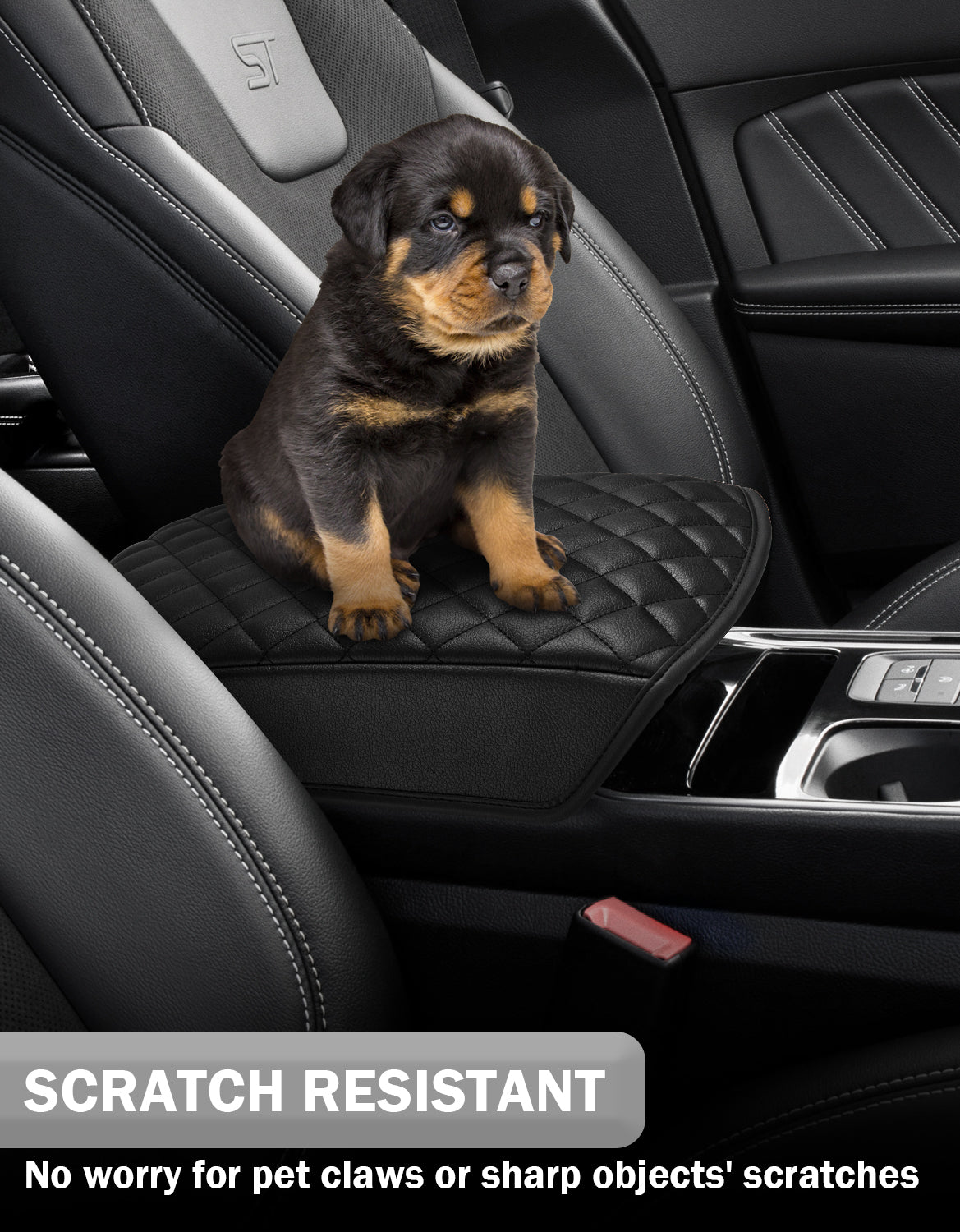 Center Console Armrest Cover for Ford Edge 2015-2020