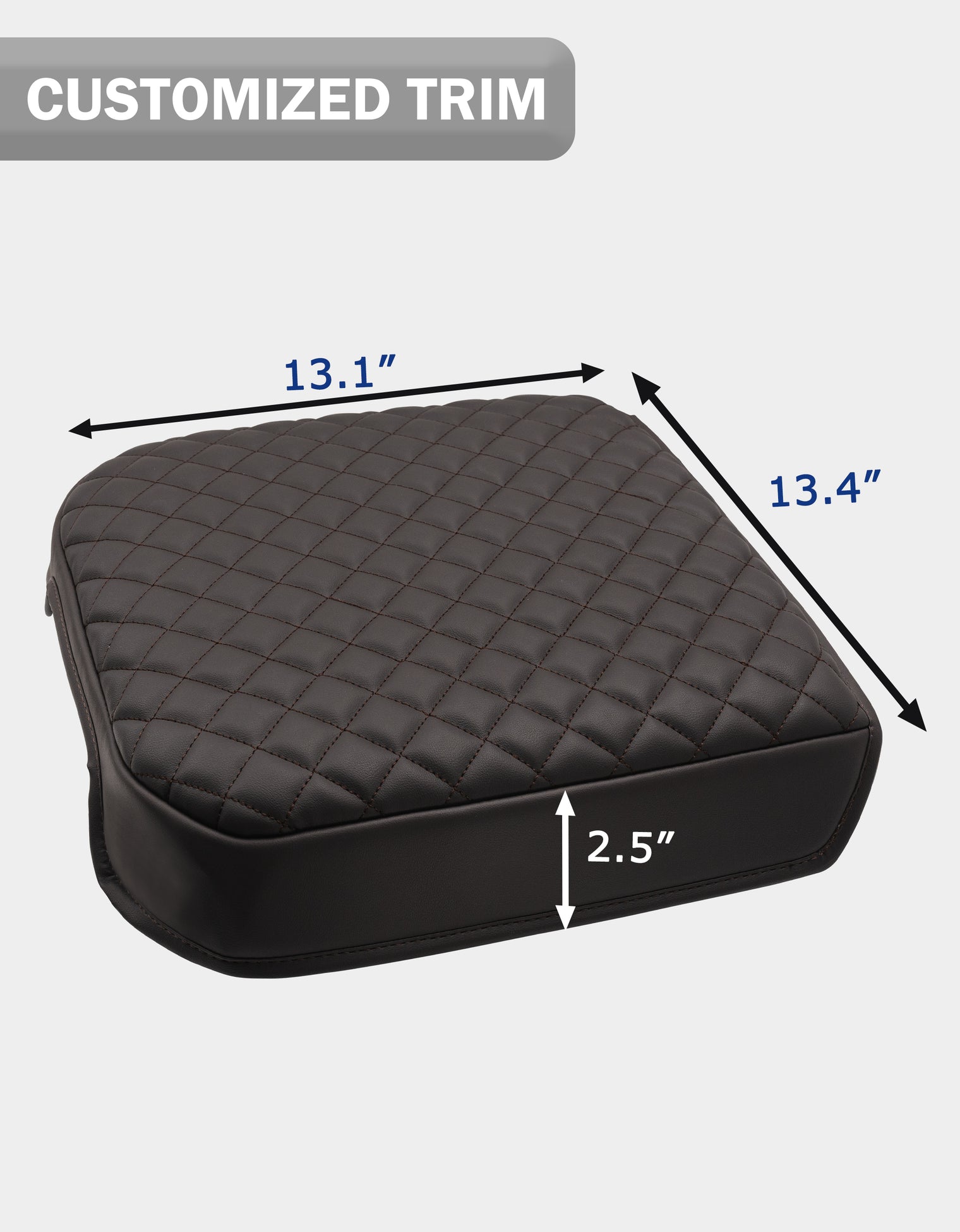 KBH Center Console Cover Pad for Bucket Seat 2023-2026 Ford F250 F350 F450 F550 Super Duty