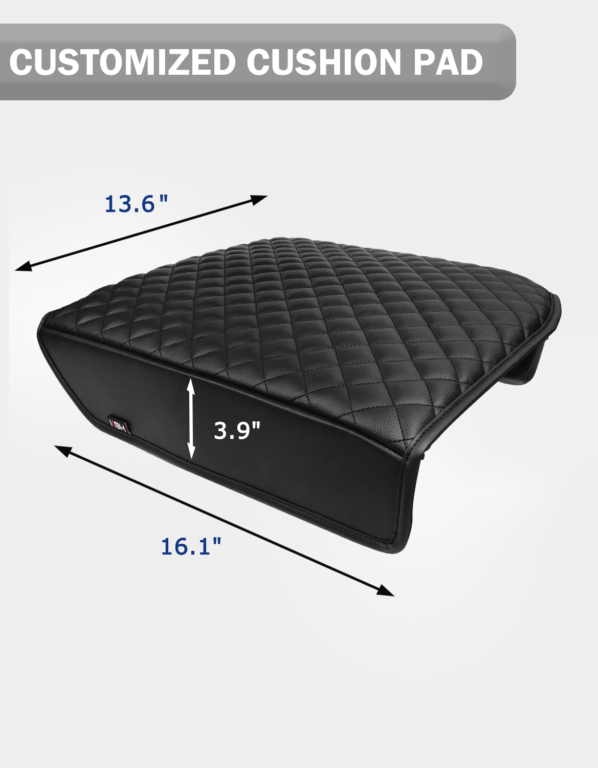 KBH Center Console Armrest Cover Cushion Pad Protector for 2007-2013 Toyota Tundra,2008-2022 Toyota Sequoia