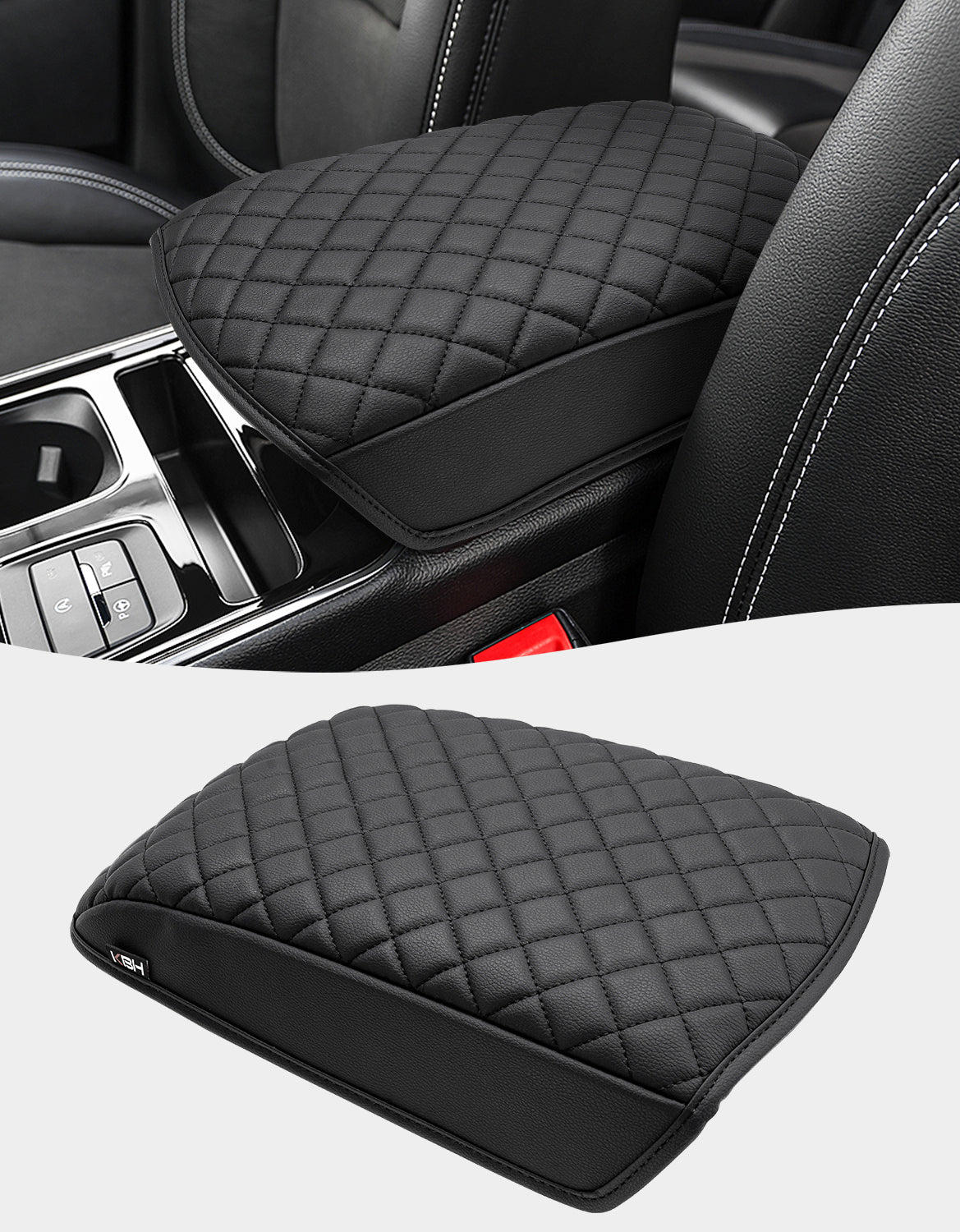 Center Console Armrest Cover for Ford Edge 2015-2020