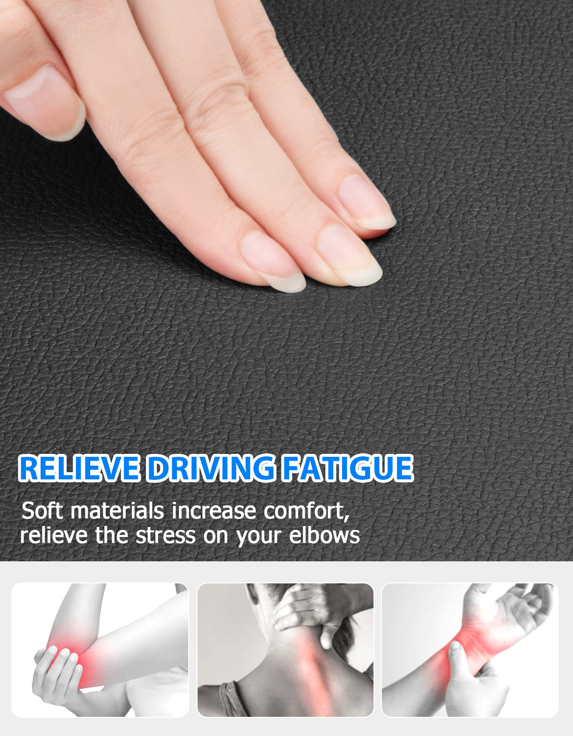 KBH Center Console Armrest Cover for 2011-2019 Ford Explorer