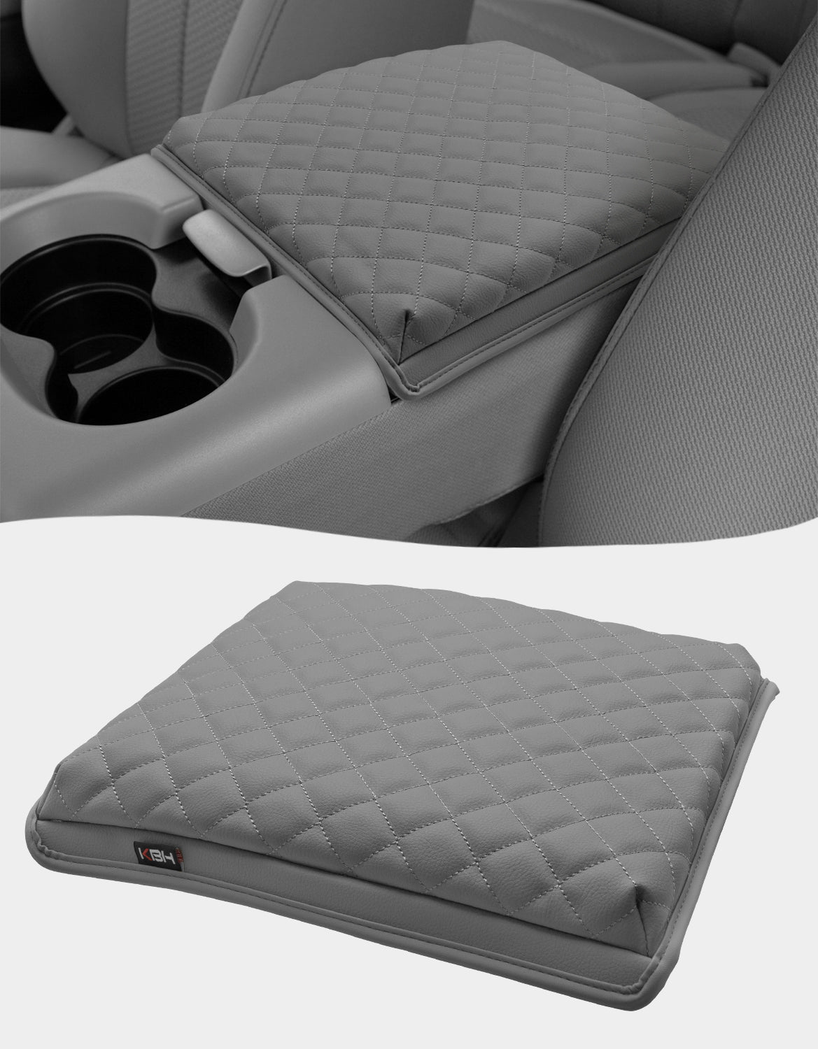 KBH Center Console Armrest Cover Pad for Jump Seat 2004-2010 Ford F150