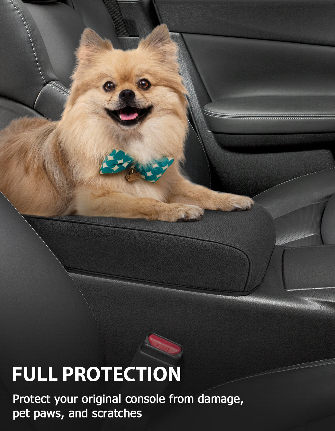 KBH Center Console Armrest Cover for 2009-2014 Nissan Maxima,2013-2018 Nissan Altima