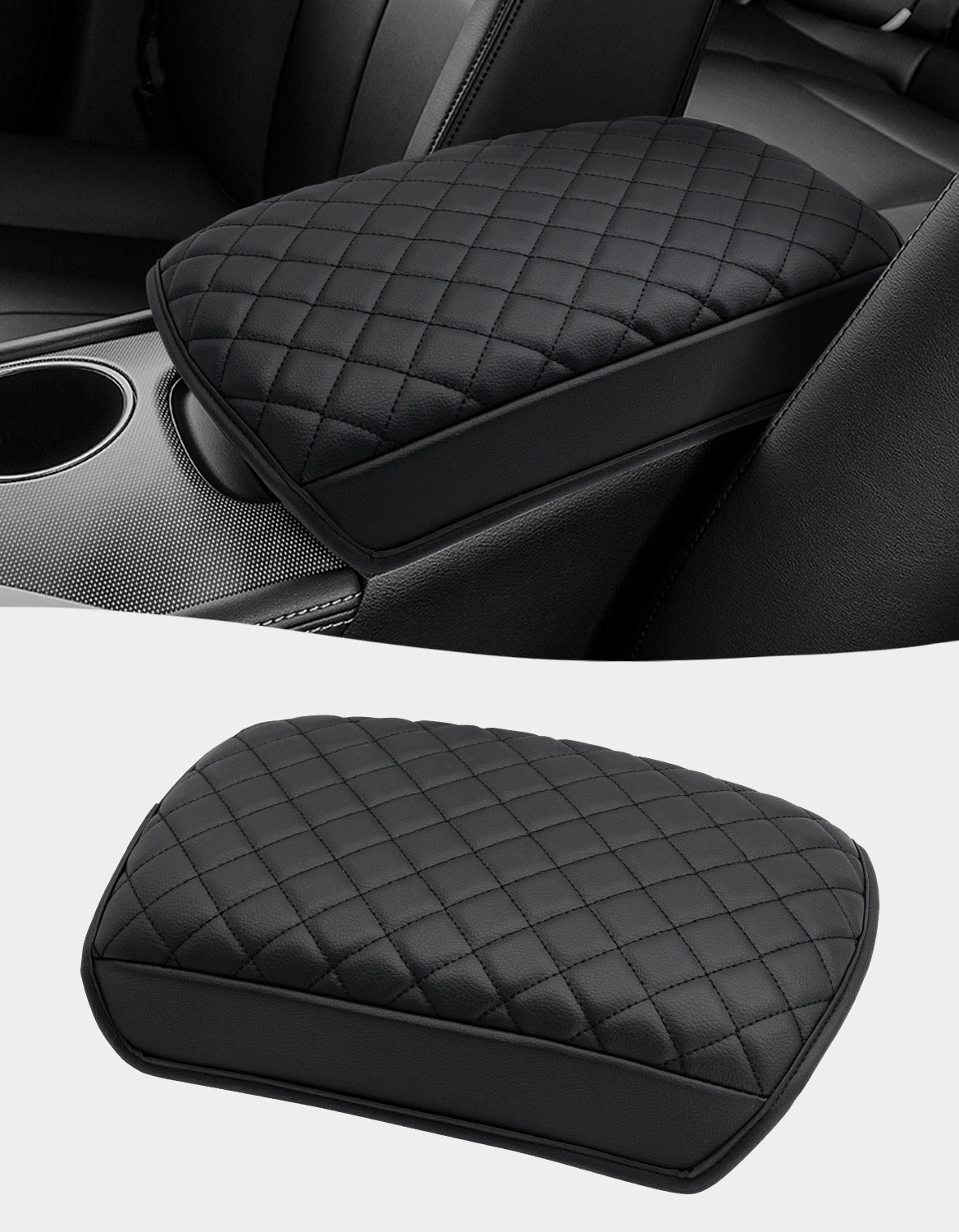 KBH Center Console Armrest Cover Pad Protector for Infiniti Q50 2014-2024