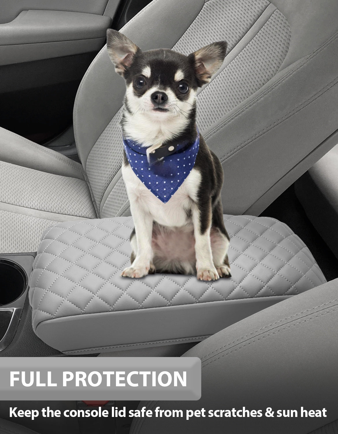 KBH Center Console Armrest Cover for Hyundai Sonata 2015-2019