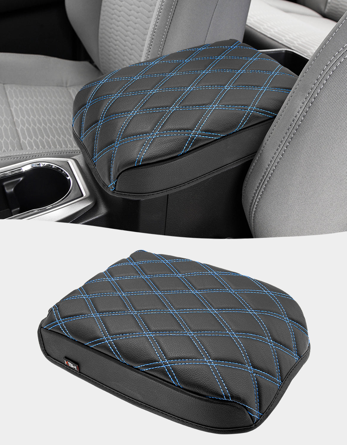 Center Console Armrest Cover Cushion Protector for Toyota Tacoma 2016-2023