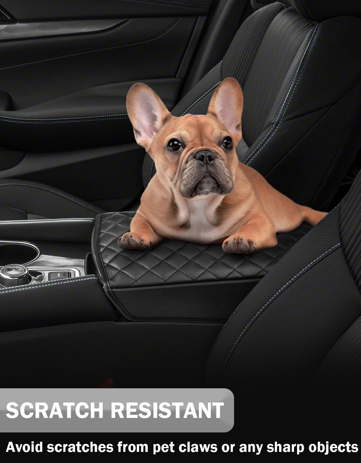 KBH Center Console Armrest Cover Pad for Nissan Maxima 2016-2024