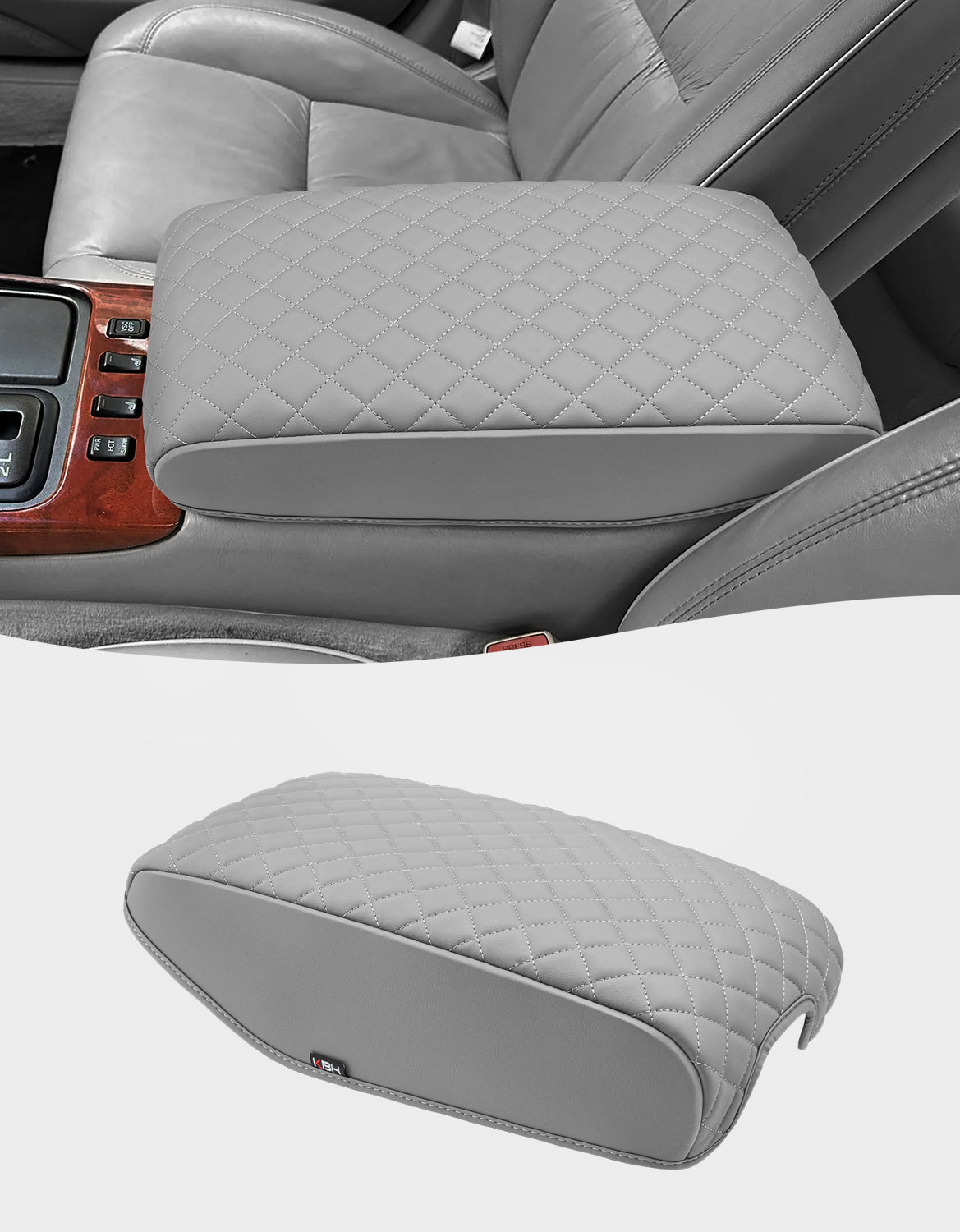 KBH Center Console Armrest Cover Pad for 1998-2005 Lexus GS300 GS400 GS430