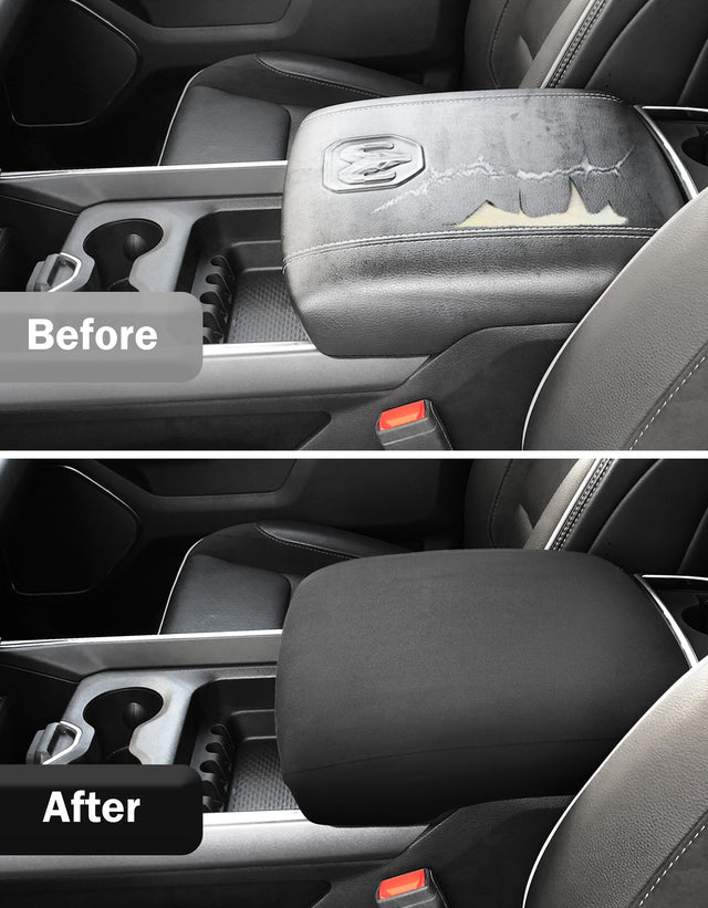 KBH Center Console Armrest Cover for Bucket Seat 2019-2026 Dodge Ram 1500 2500 3500