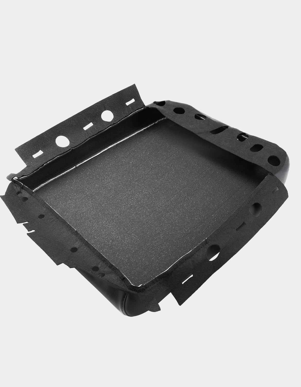 KBH Easy Installation Center Console Armrest Cover for Jump Seat 2009-2012 Dodge Ram 1500 2500 3500