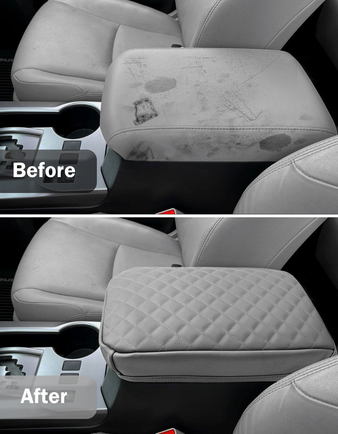 KBH Center Console Armrest Cover Cushion Pad Protector for 2010-2024 Toyota 4Runner