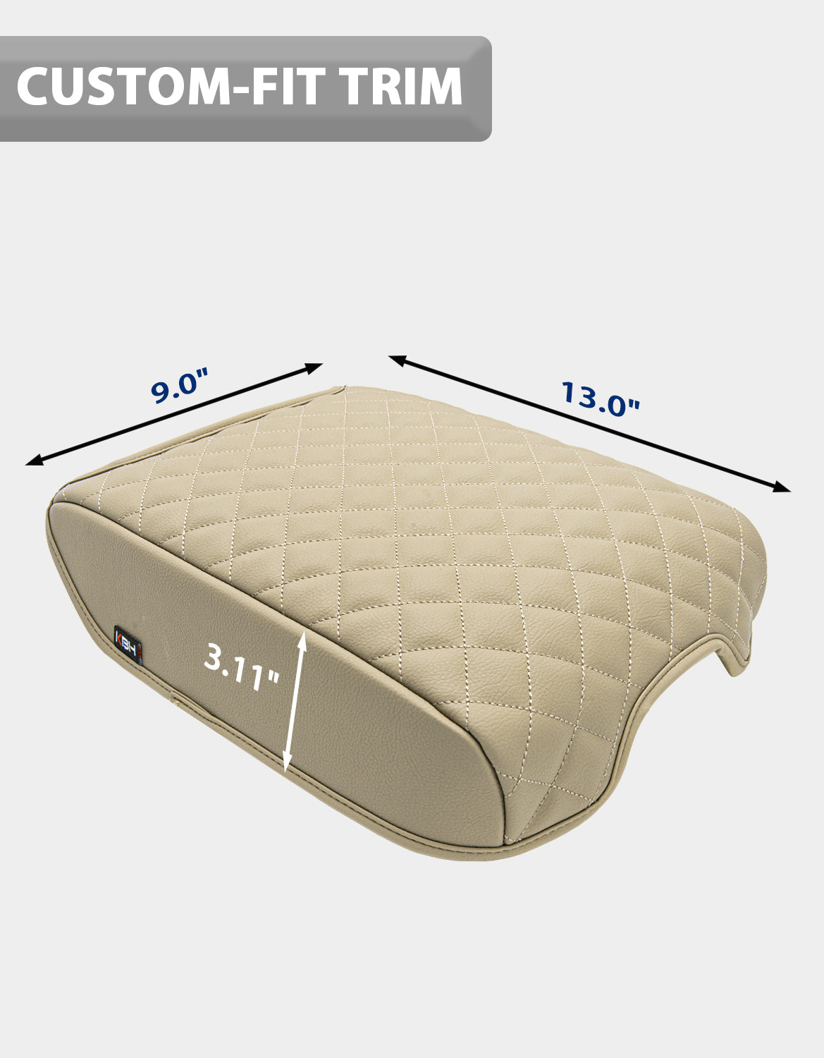 KBH Center Console Armrest Cover Cushion Pad Protector for 2013-2020 Nissan Pathfinder,2013-2020 Infiniti QX60 / JX35