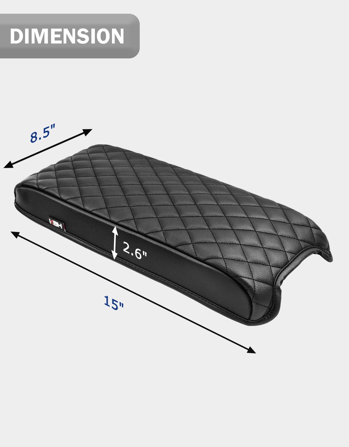 KBH Center Console Armrest Cover Cushion Pad Protector for Toyota Camry 2012-2017