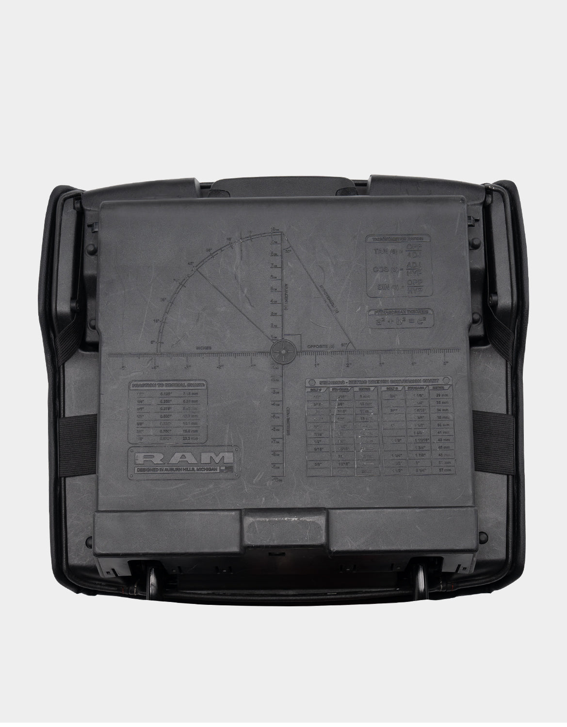 KBH Center Console Armrest Cover for Bucket Seat 2019-2026 Dodge Ram 1500 2500 3500