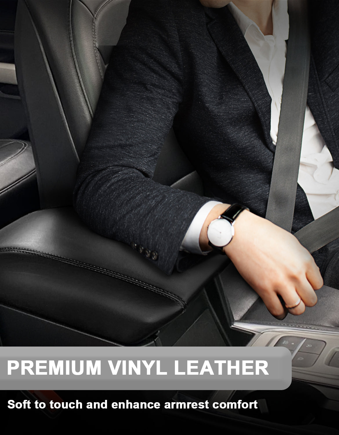 KBH Center Console Armrest Cover for 2020-2026 Ford Explorer