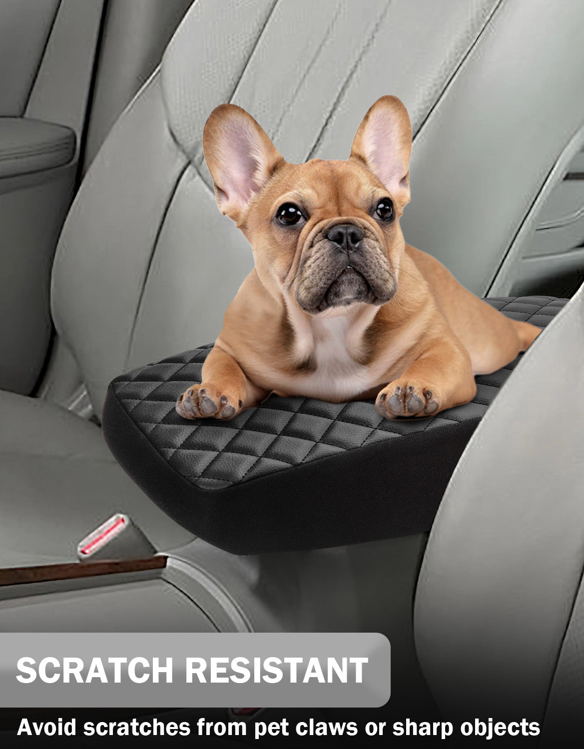 KBH Center Console Armrest Covering Pad Cushion Protector for Toyota Avalon 2005-2012