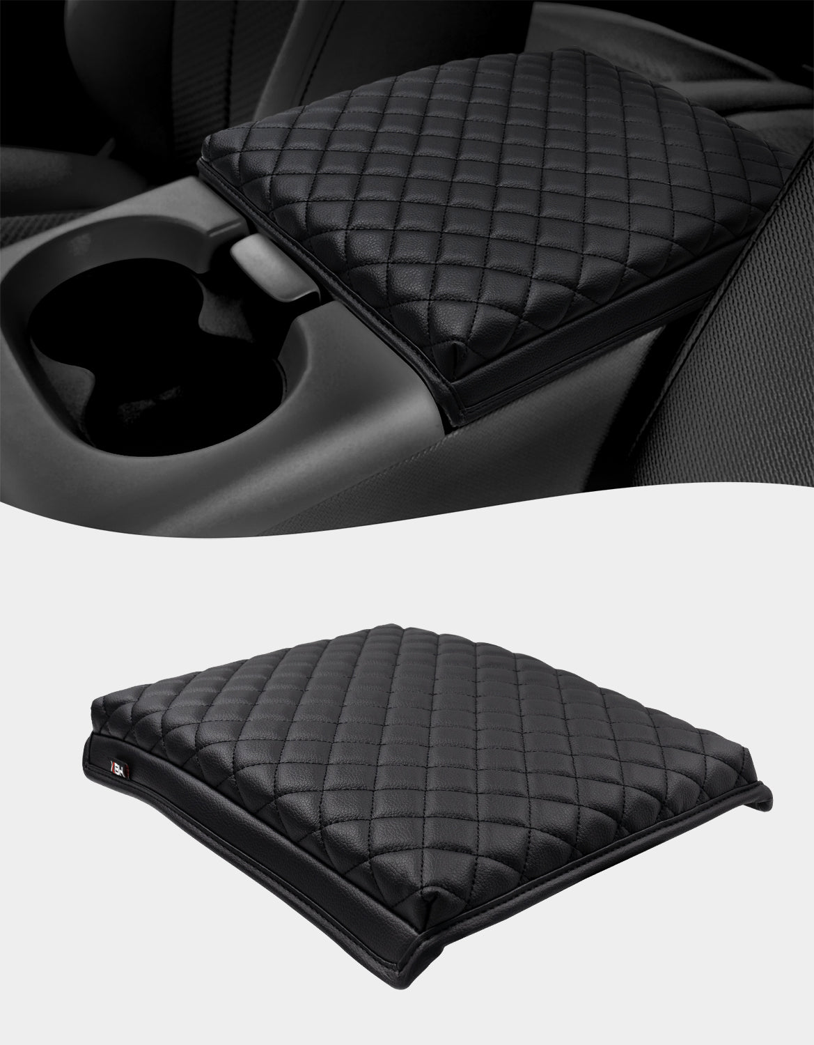 KBH Center Console Armrest Cover Pad for Jump Seat 2004-2010 Ford F150