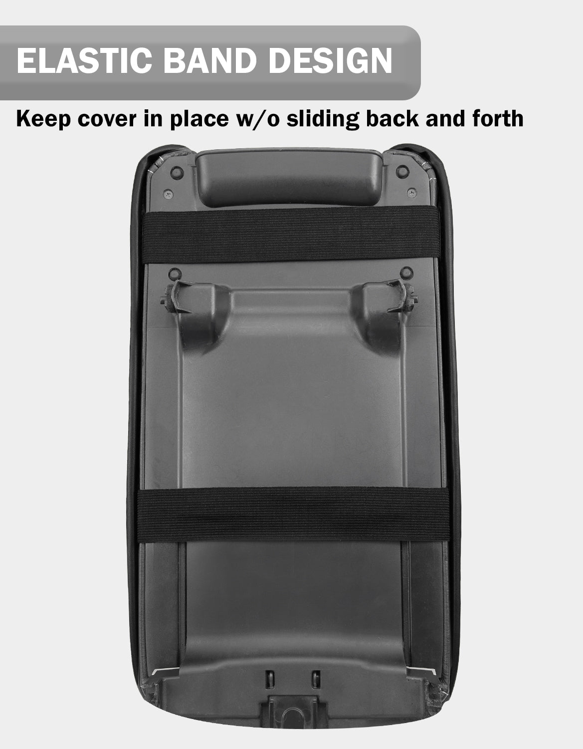 KBH Center Console Armrest Cover Cushion Pad Protector for Toyota Camry 2012-2017