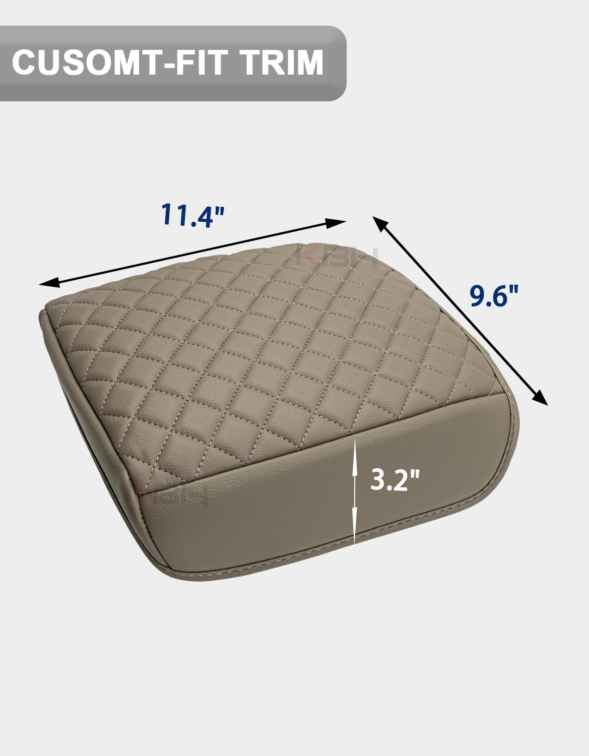 Center Console Armrest Cover Cushion Pad Protector for Honda Ridgeline 2006-2014
