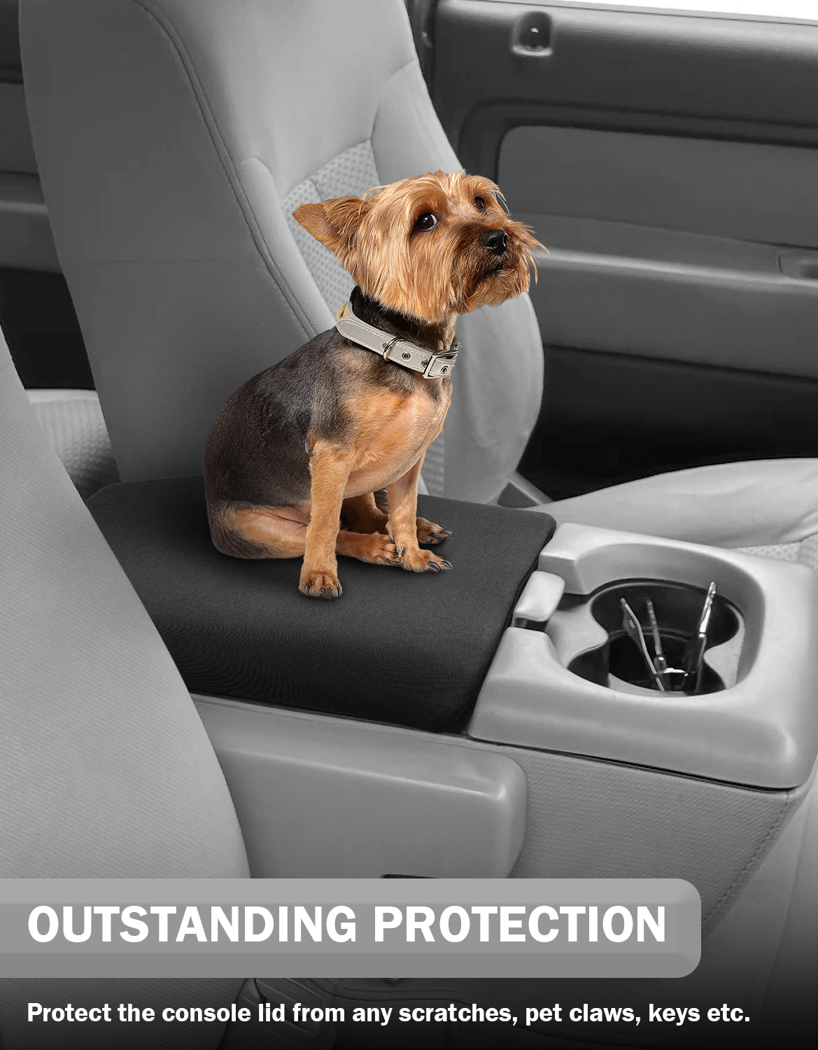 KBH Center Console Armrest Cover for Jump Seat 2004-2010 Ford F150