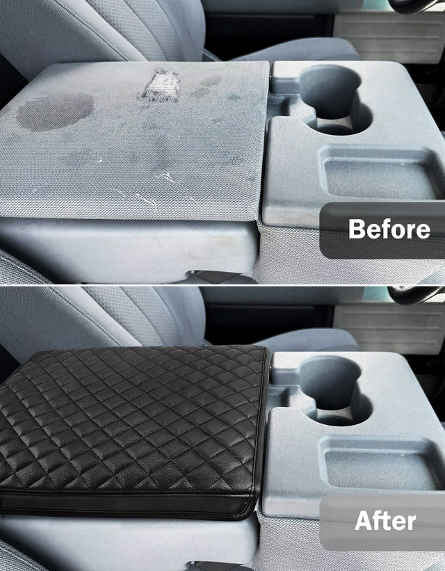 KBH Center Console Armrest Cover Pad for Jump Seat 2011-2014 Ford F150