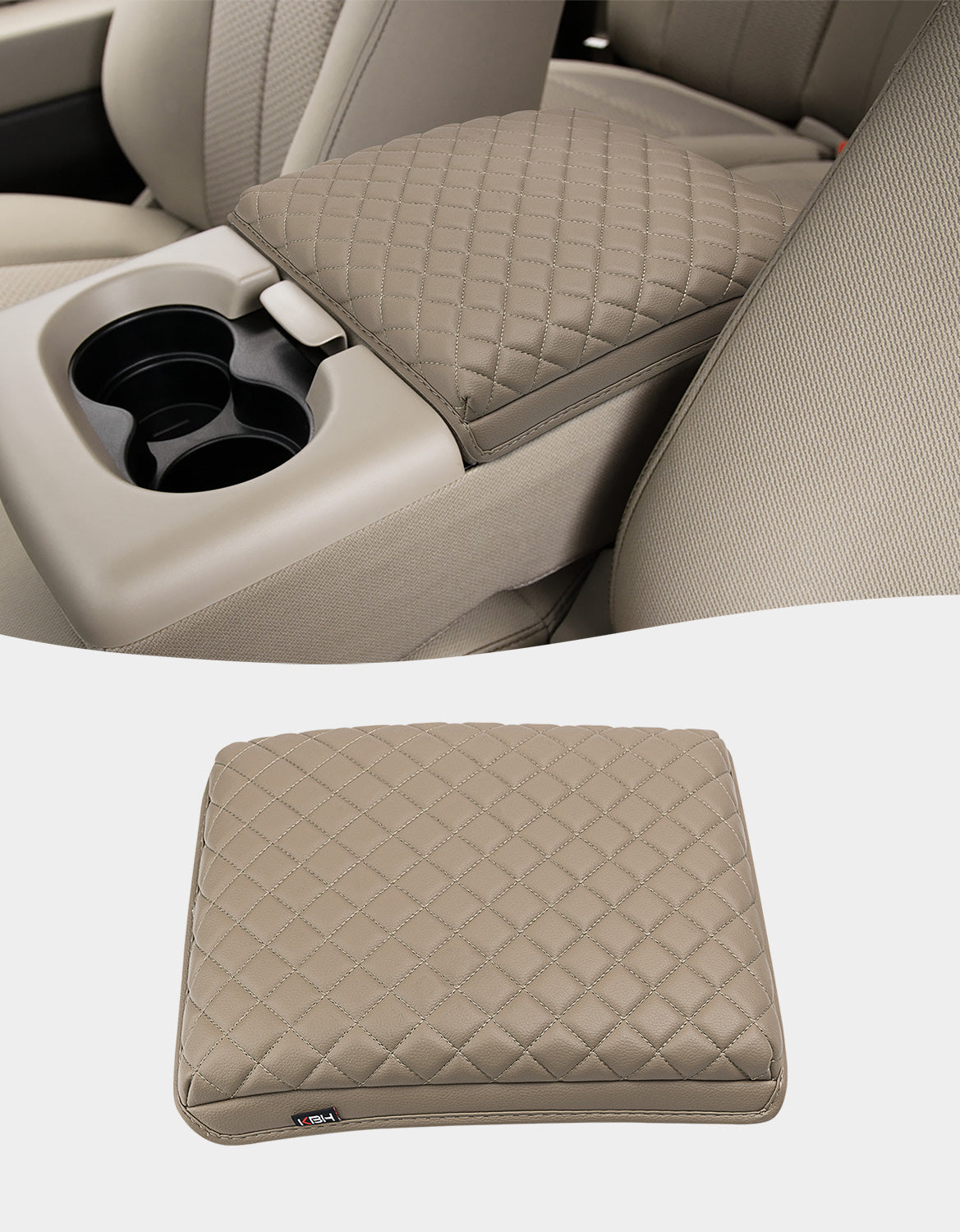Center Console Armrest Cover Pad for Jump Seat 2004-2010 Ford F150