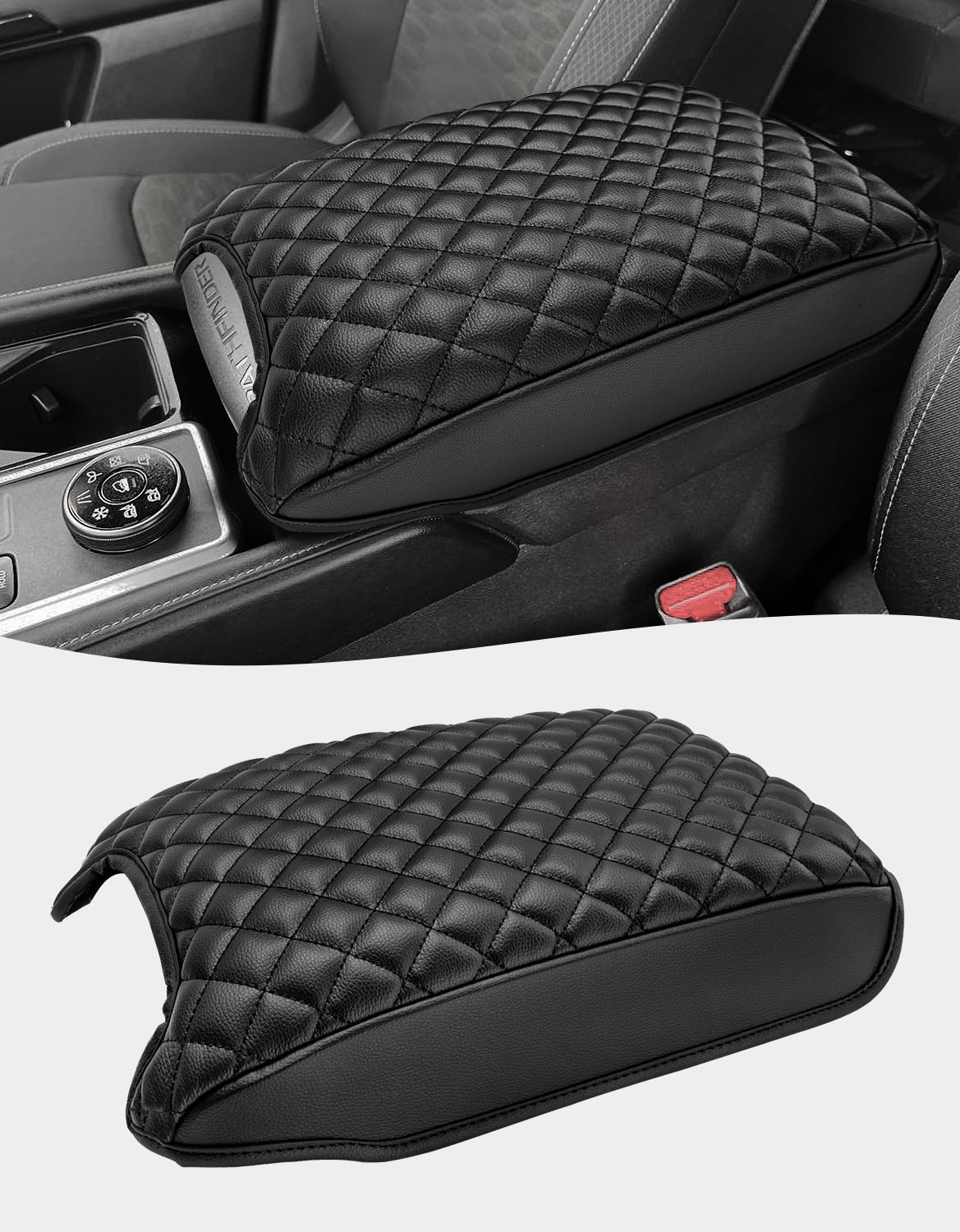 Center Console Armrest Cover Cushion Pad Protector for Nissan Pathfinder 2022-2025