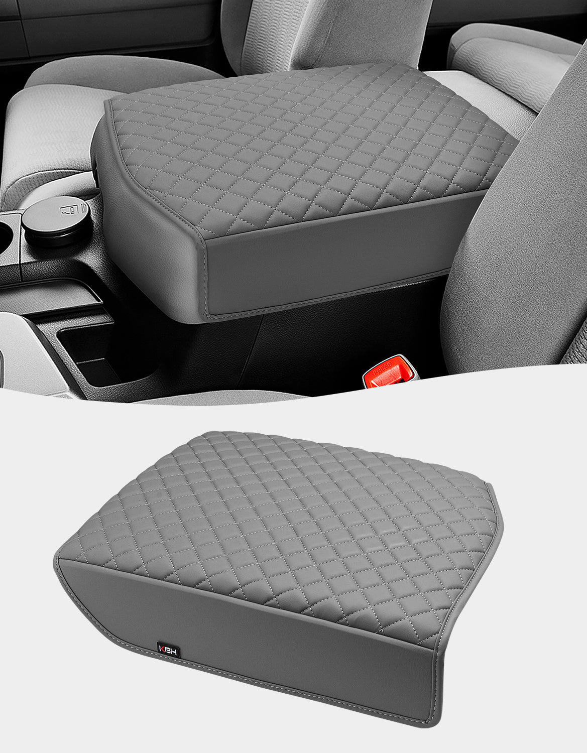 Center Console Armrest Cover Cushion Pad Protector for 2007-2013 Toyota Tundra,2008-2022 Toyota Sequoia