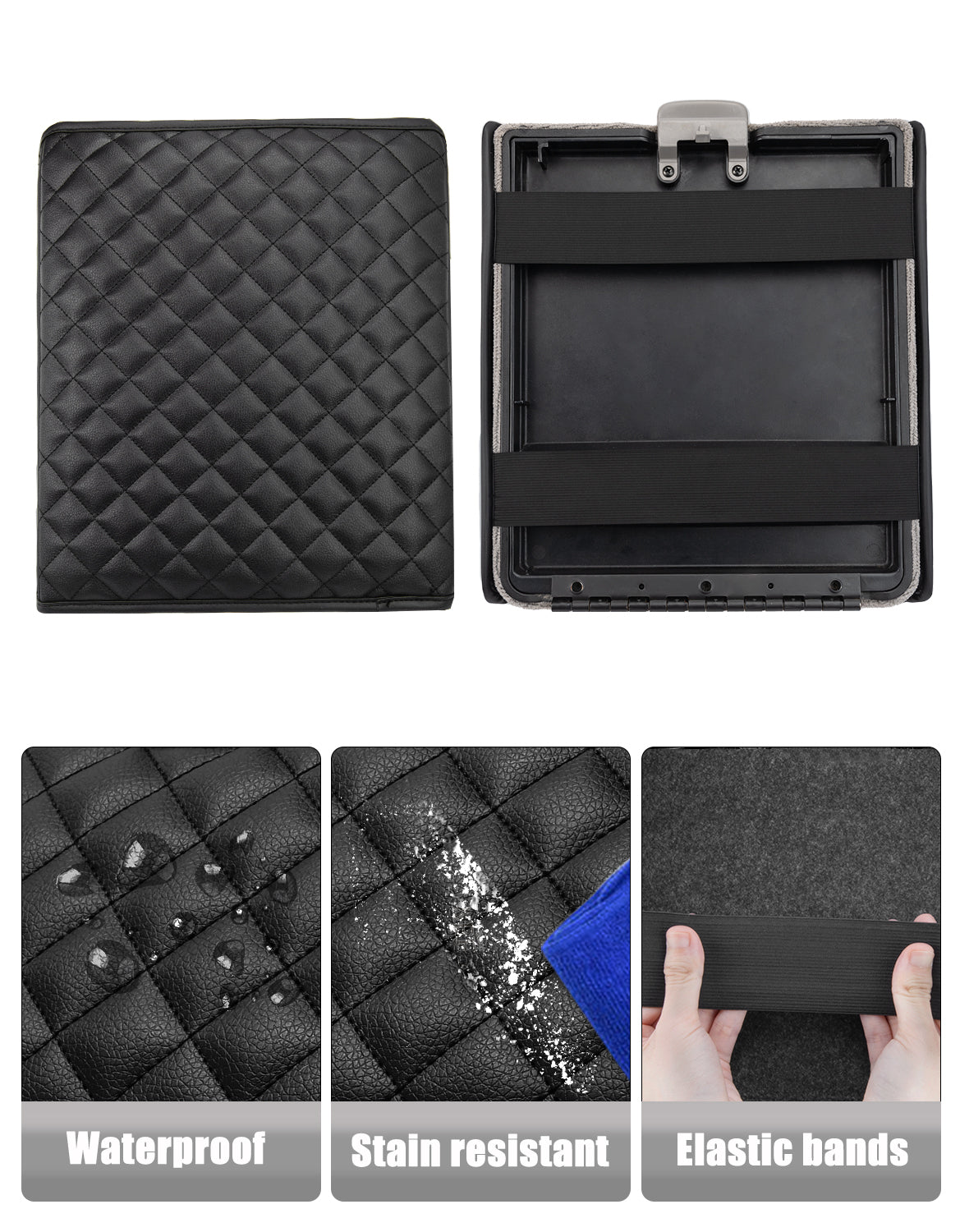 KBH Center Console Armrest Cover Pad for jump Seat 1997-2003 Ford F150