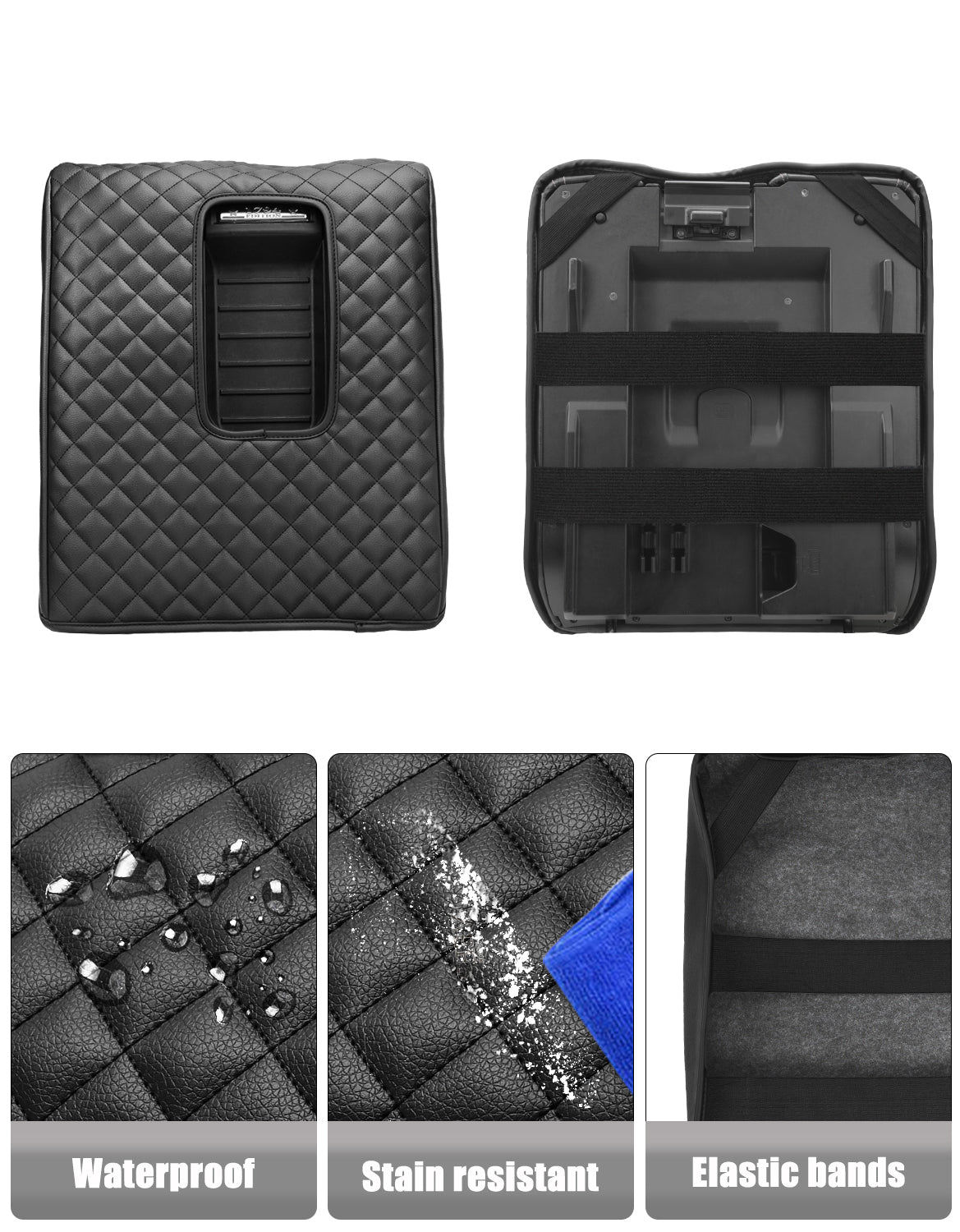 KBH Center Console Armrest Cover for 2014-2021 Toyota Tundra