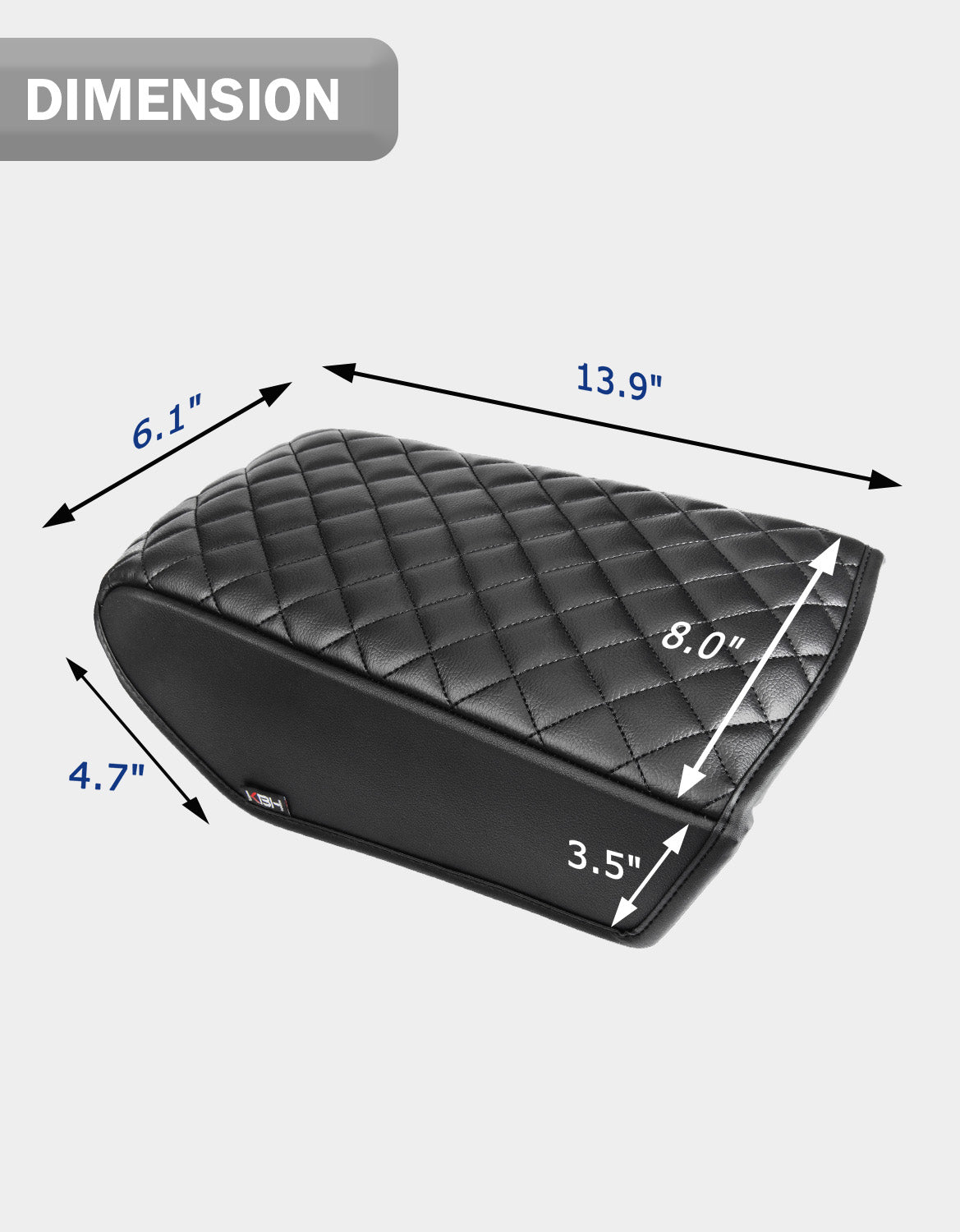 KBH Center Console Armrest Cover Pad for Nissan Maxima 2016-2024