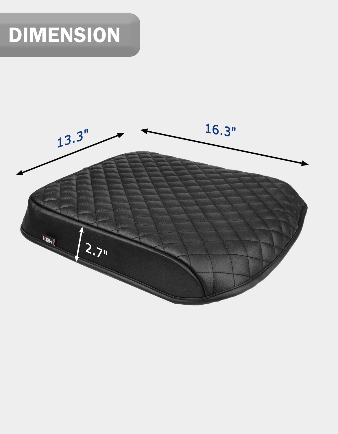 KBH Center Console Armrest Cover Pad For Jump Seat 2019-2025 Chevy Silverado 1500 2500 3500,2019-2025 GMC Sierra 1500 2500 3500