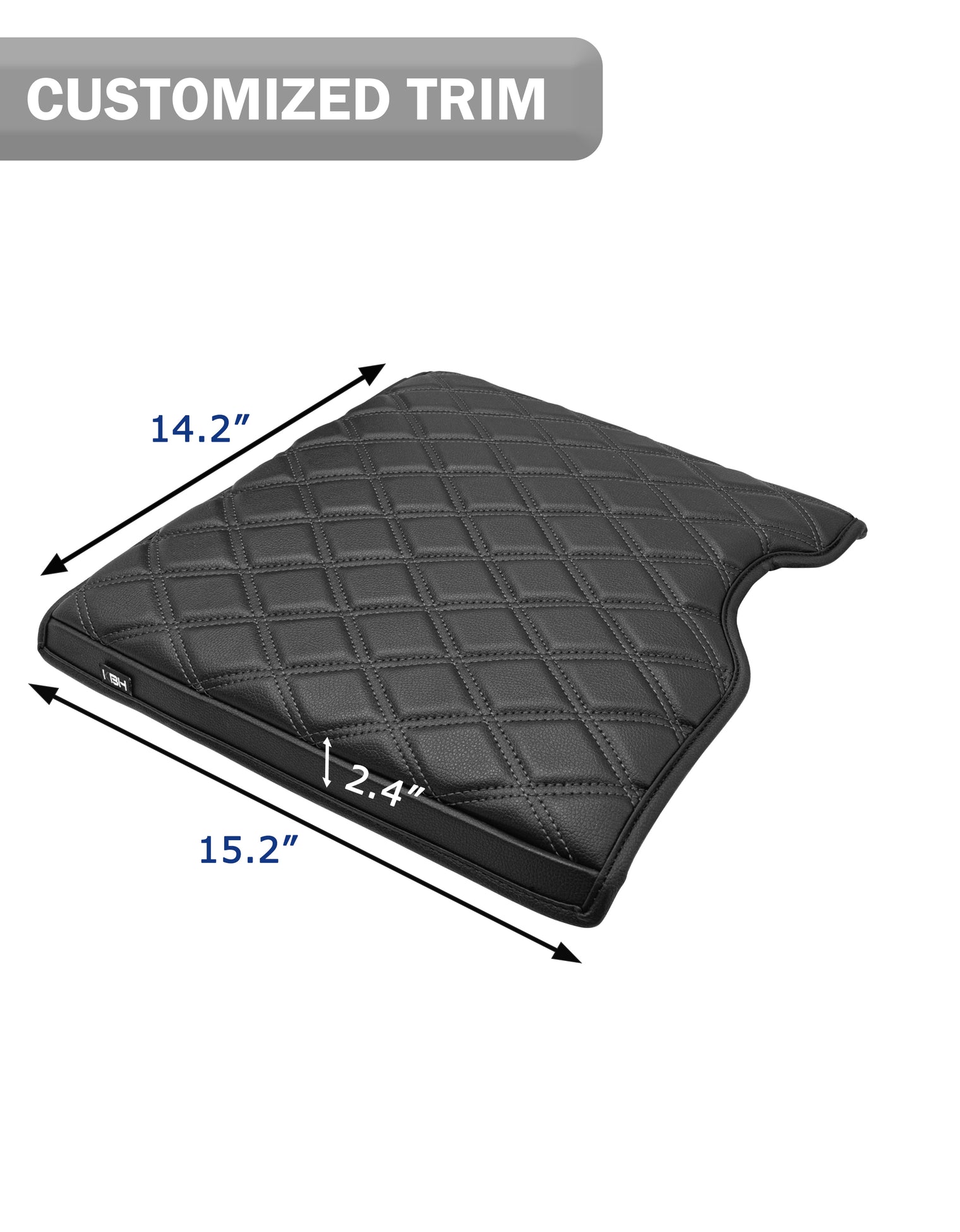 KBH Center Console Armrest Cover Pad for Jump Seat 2015-2025 Ford F150, 2017-2025 Ford F250 F350 F450 F550 Super Duty