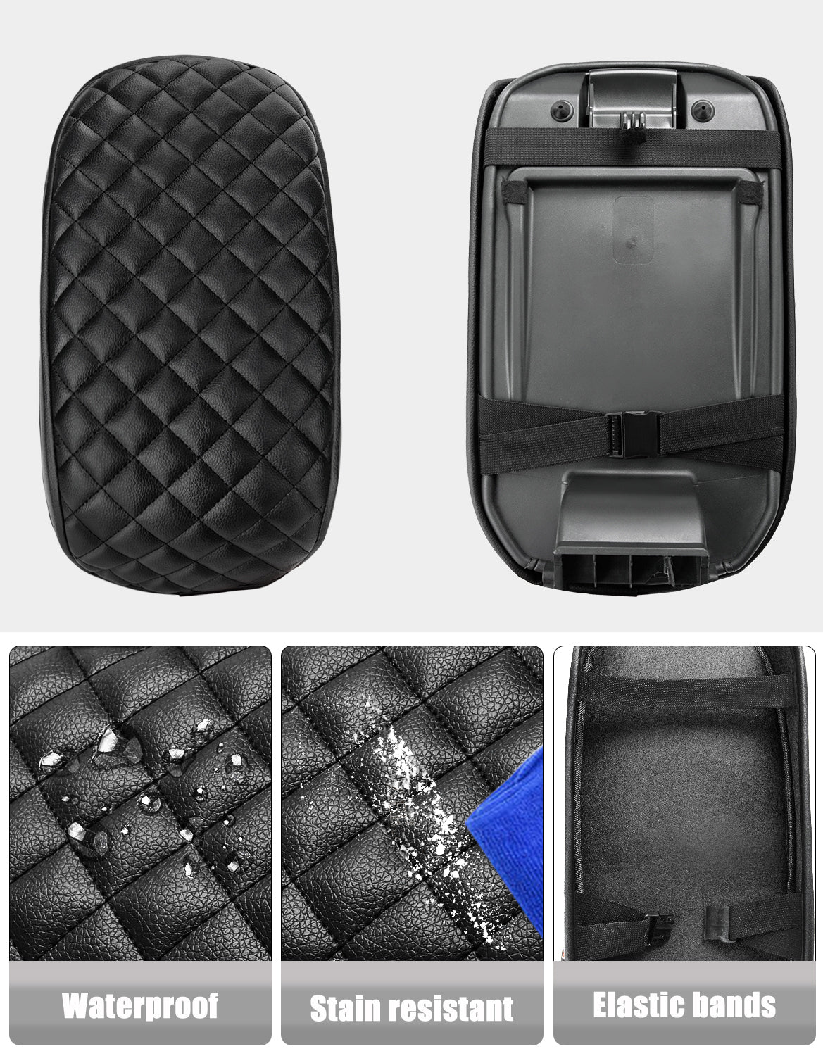 KBH Center Console Armrest Cover for 2022-2026 Ford Maverick