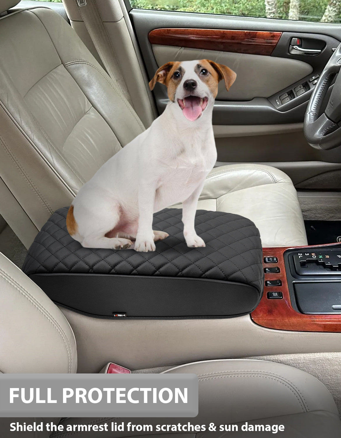 KBH Center Console Armrest Cover Pad for 1998-2005 Lexus GS300 GS400 GS430