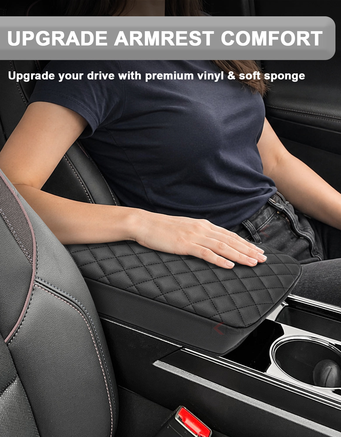 Center Console Armrest Cover Protector for Chevy Equinox 2025-2027
