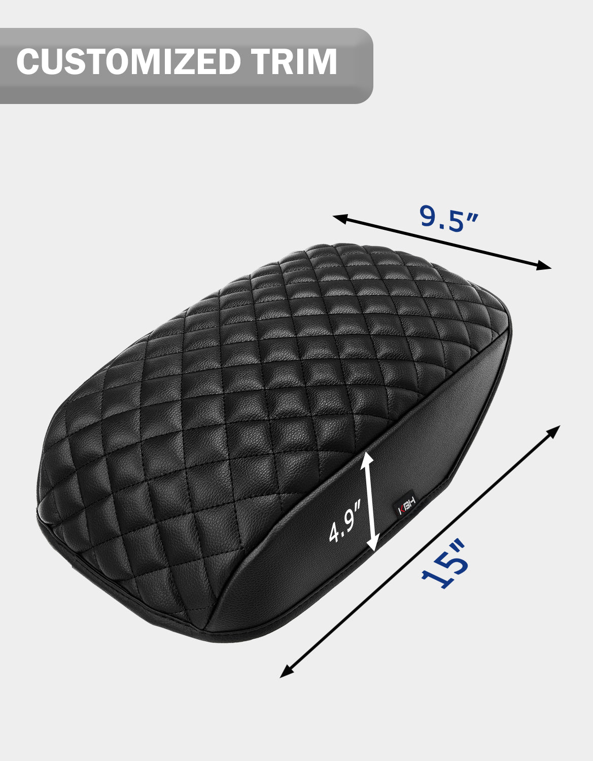 KBH Center Console Armrest Cover Pad Protector for 2011-2019 Ford Explorer